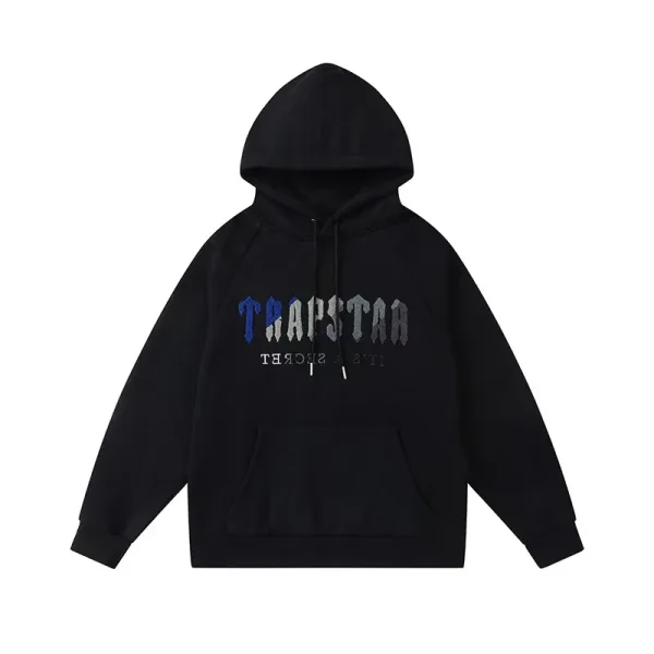 its-a-secret-blue-gray-logo-black-trapstar-hoodie