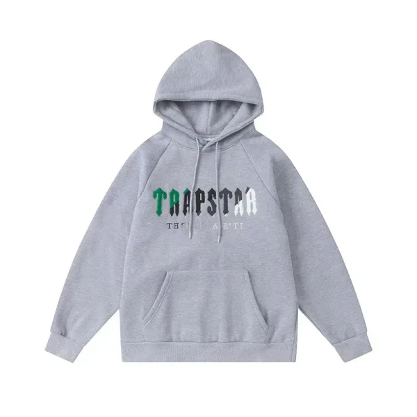 its-a-secret-green-gray-logo-gray-trapstar-hoodie