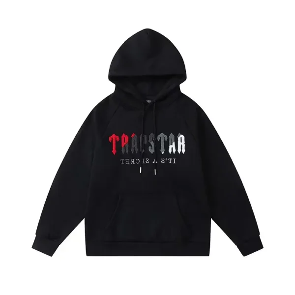 its-a-secret-red-gray-logo-blacktrapstar-hoodie