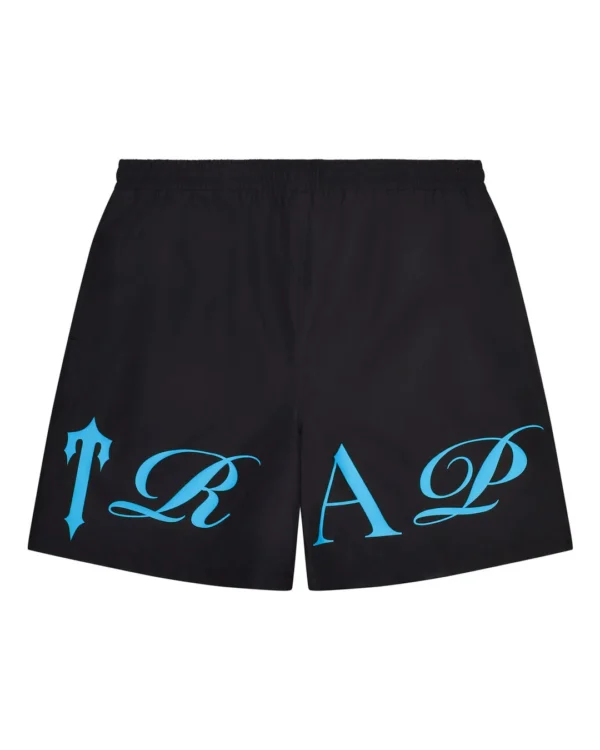 script-shell-shorts-black-blue